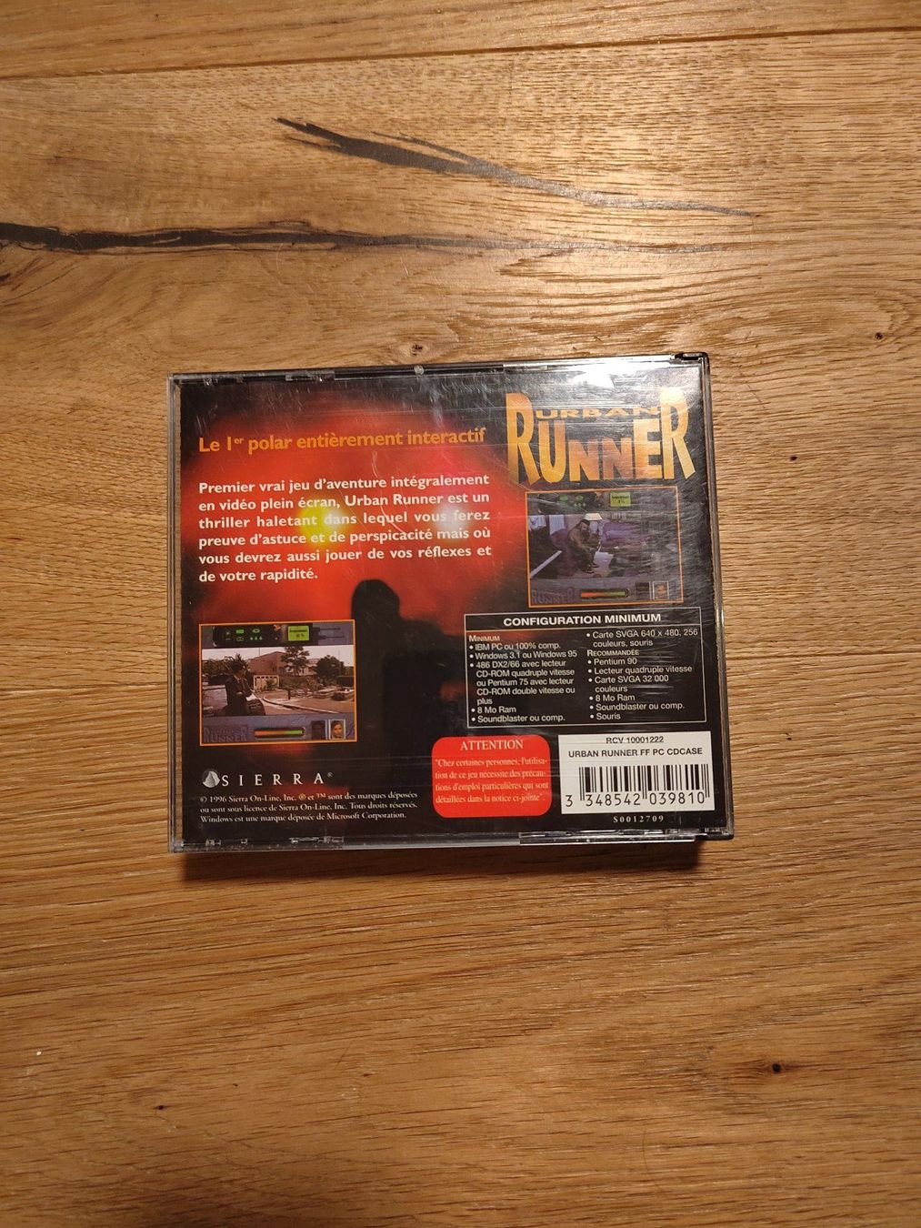 Giochi: Urban Runner 1996 PC FR – Usato da Fribourg venduto da Nooky 2