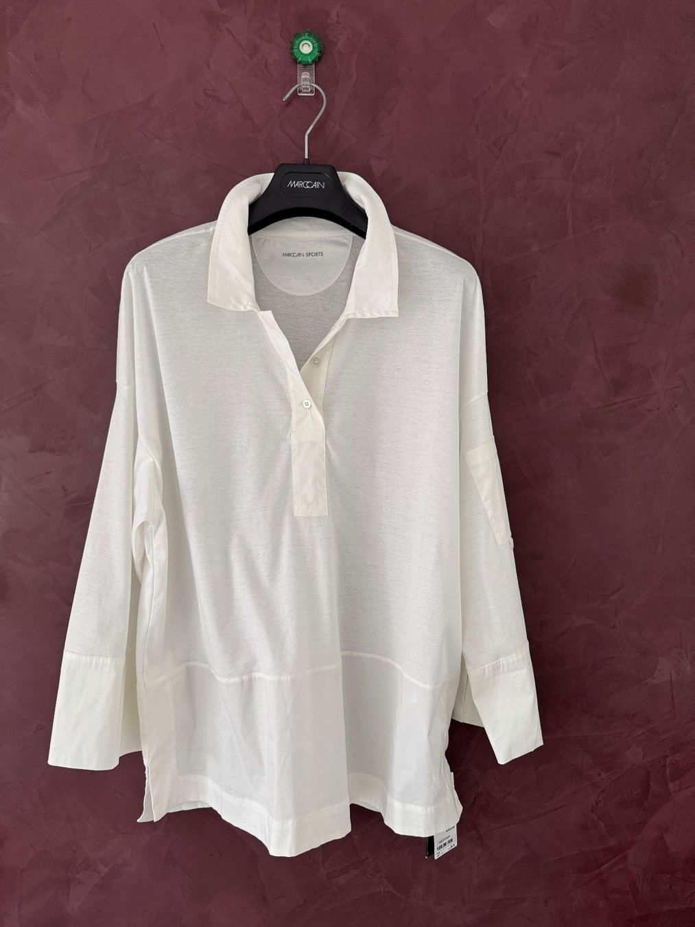 Marc Cain Blusen: Marccain Hemd Bluse Regular Fit L 42 Baumwolle – Neu und originalverpackt aus Volketswil von praxis12 1