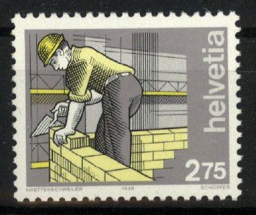 Tutti i francobolli: 1989/90, Mensch und Berufe I ** – Nuovo (secondo la descrizione) da Willisau venduto da Vollstempel