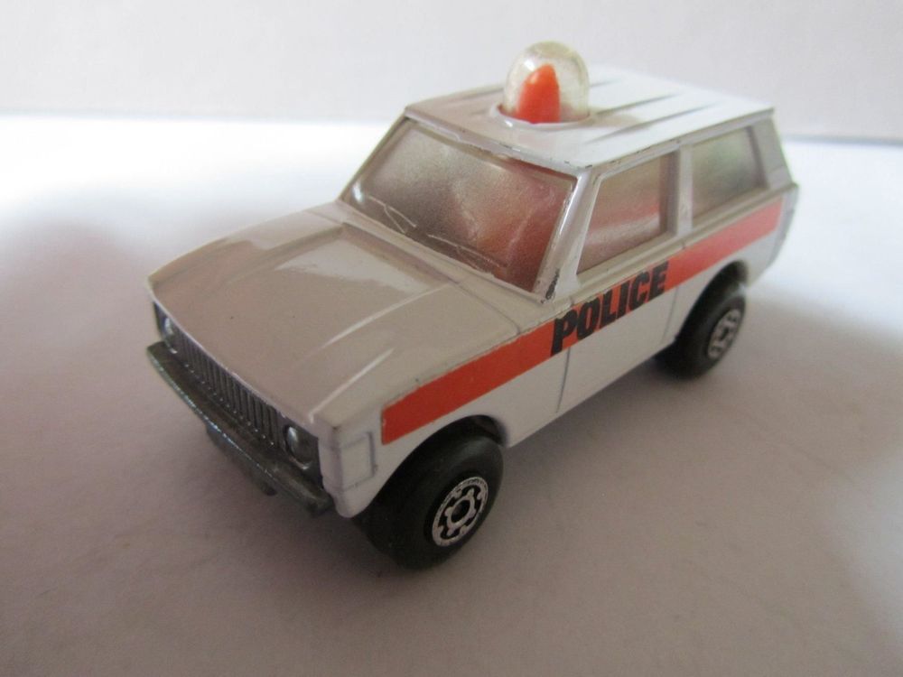 Matchbox Rolamatics Police patrol n° 20 - securité Rallye Paris
