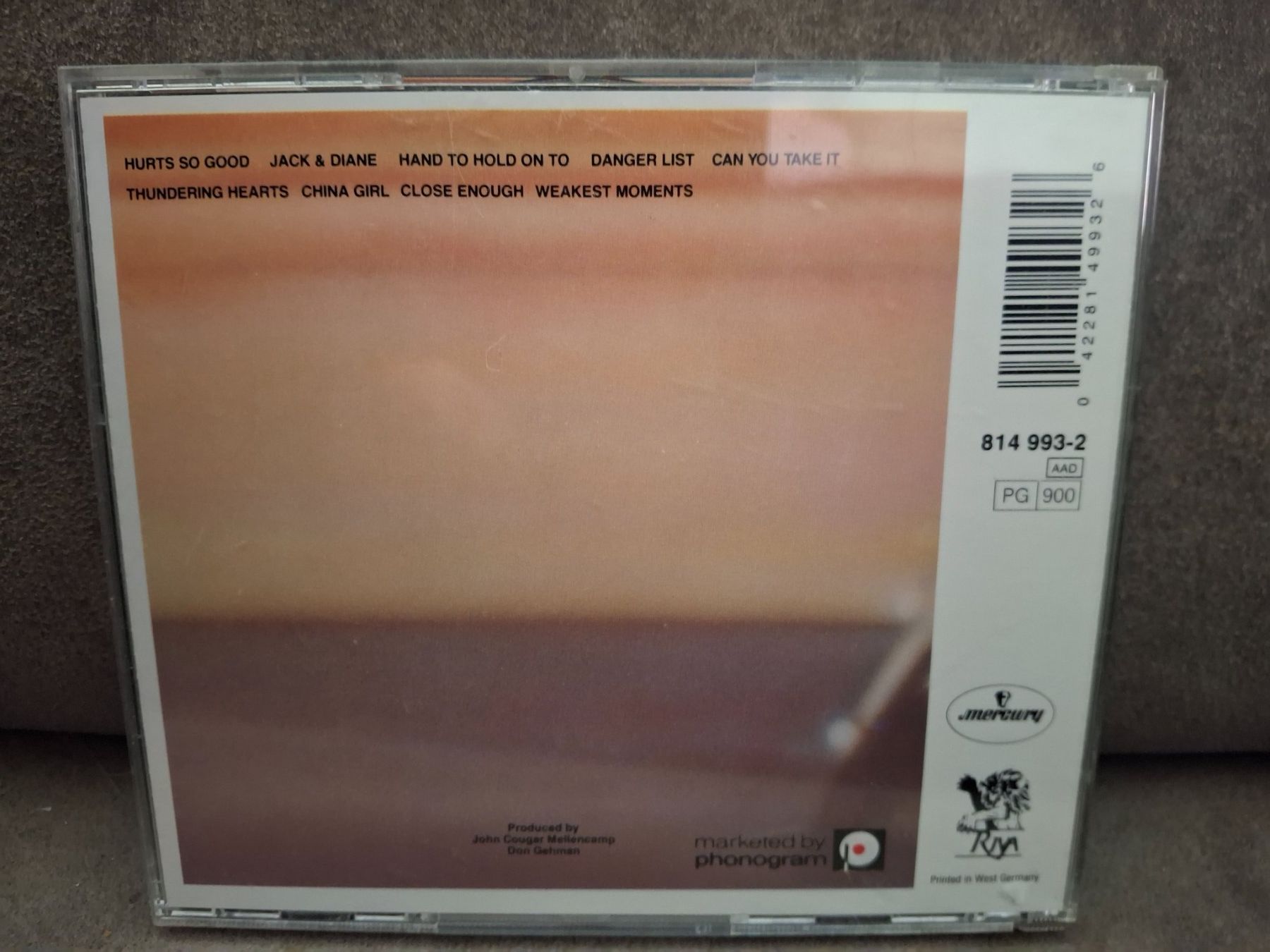 CDs: John Cougar - American Fool – Gebraucht aus St.Gallen von CD_jalamusic 1