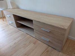 TV Möbel Holz