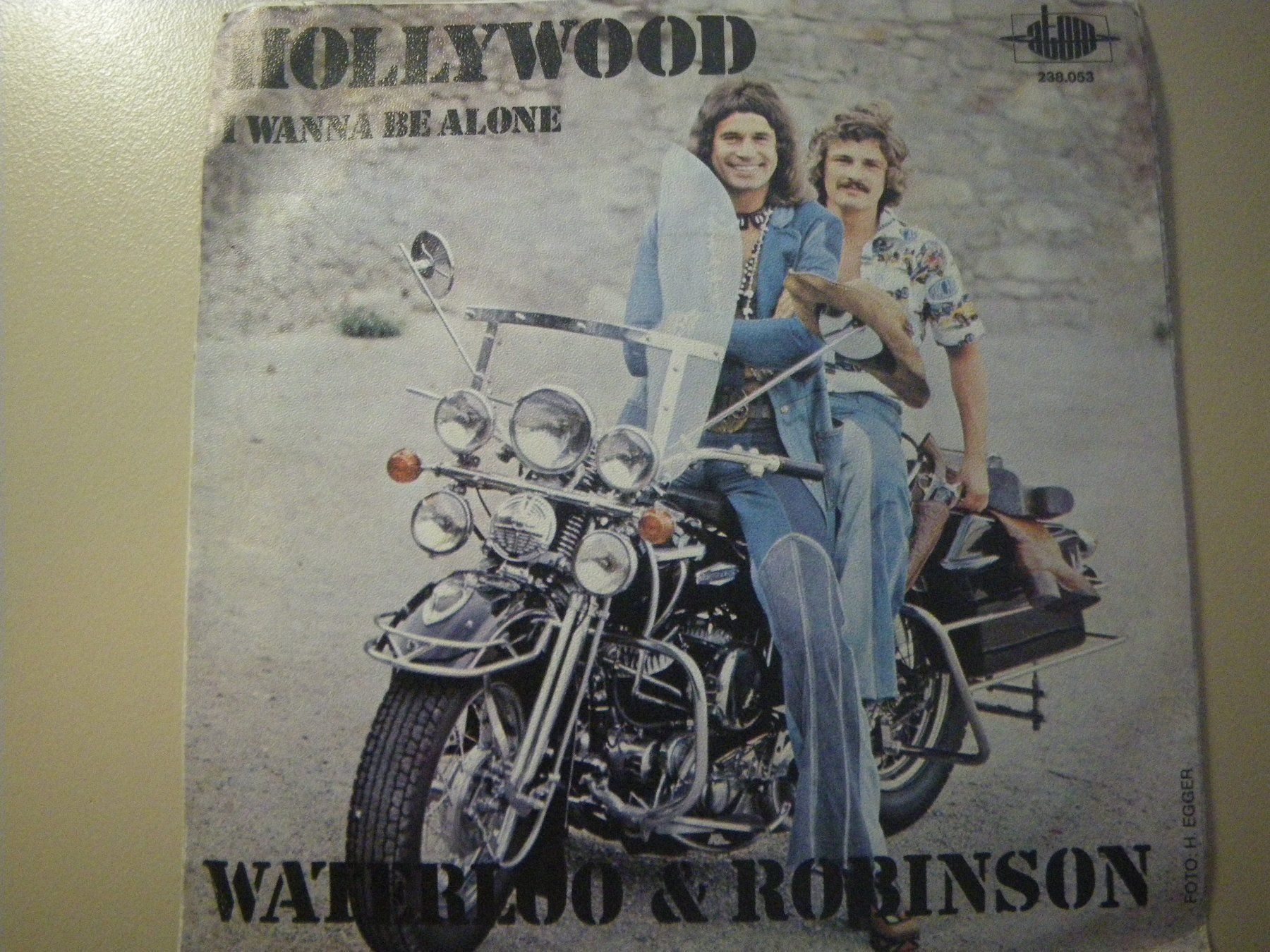 Schallplatten: Vinyl-Single Waterloo & Robinson - Hollywood – Gebraucht aus Langenthal von Modo39