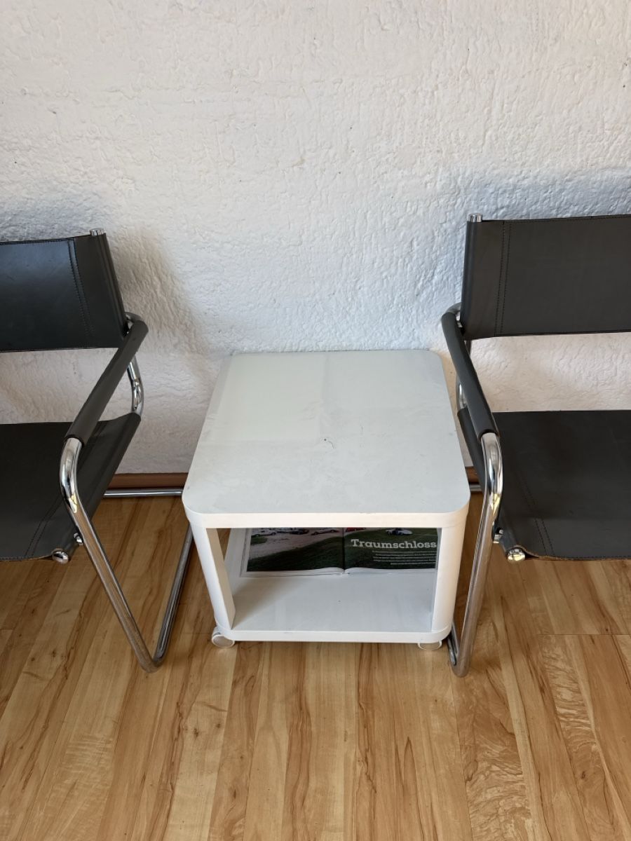 Set di tavolo e panche: Bürostühle und Tisch – Usato da Lenzburg venduto da mpt_qr6v 5
