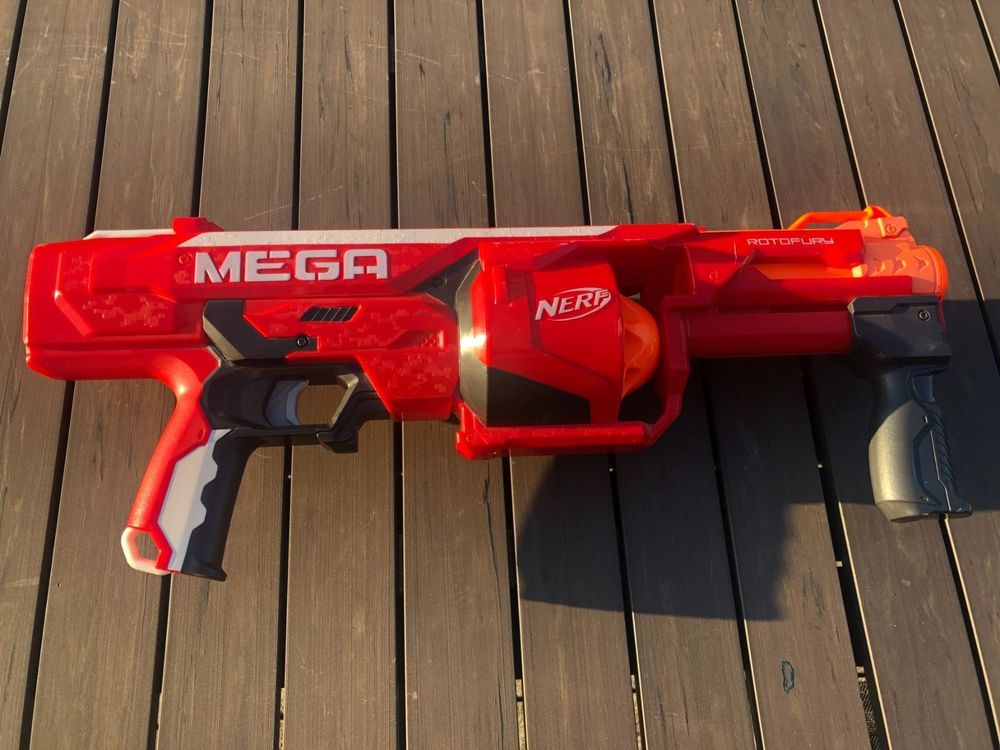 Nerf N Strike Mega Series Rotofury Blaster Kaufen Auf Ricardo