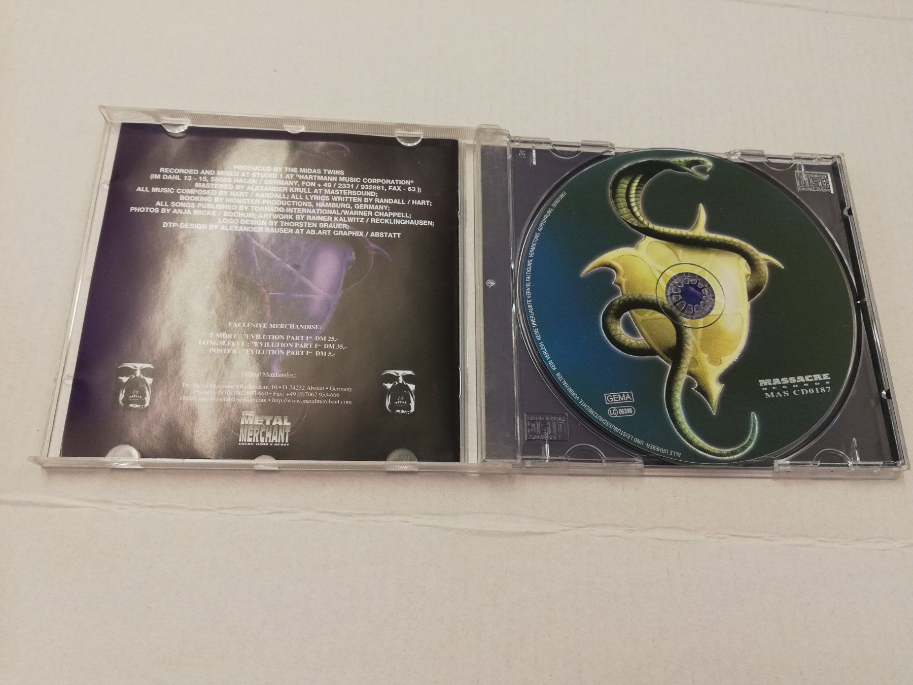 CD: POWERGOD - EVILUTION PART I – Usato da Bern venduto da Vinylsound.ch 2