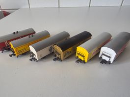 6 Stück verschiedene Kühlwagen