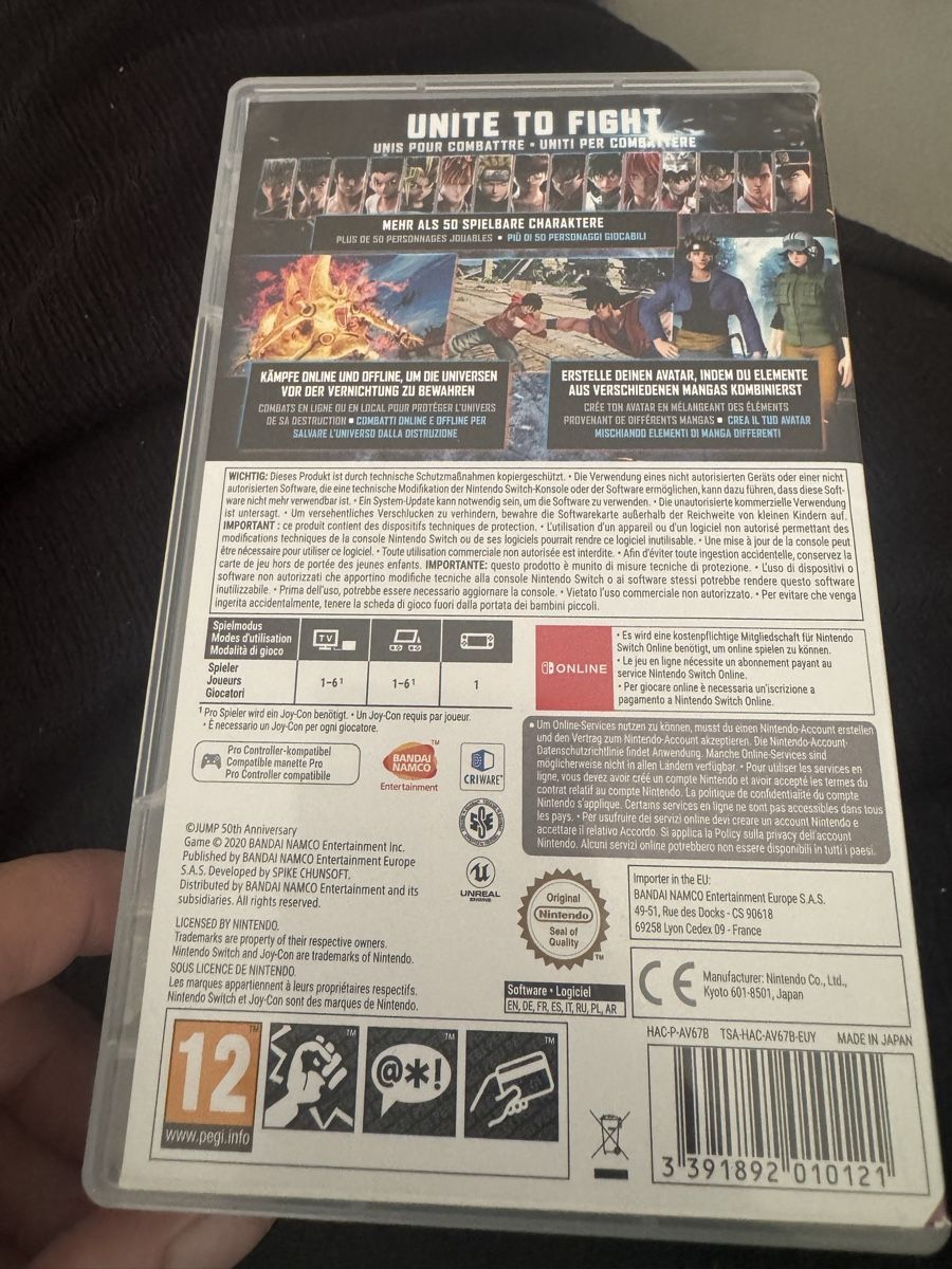 Nintendo Giochi: Jeu Nintendo Switch Jump Force Deluxe Edition complet – Usato da St-Cergue venduto da ste_bjn2 1