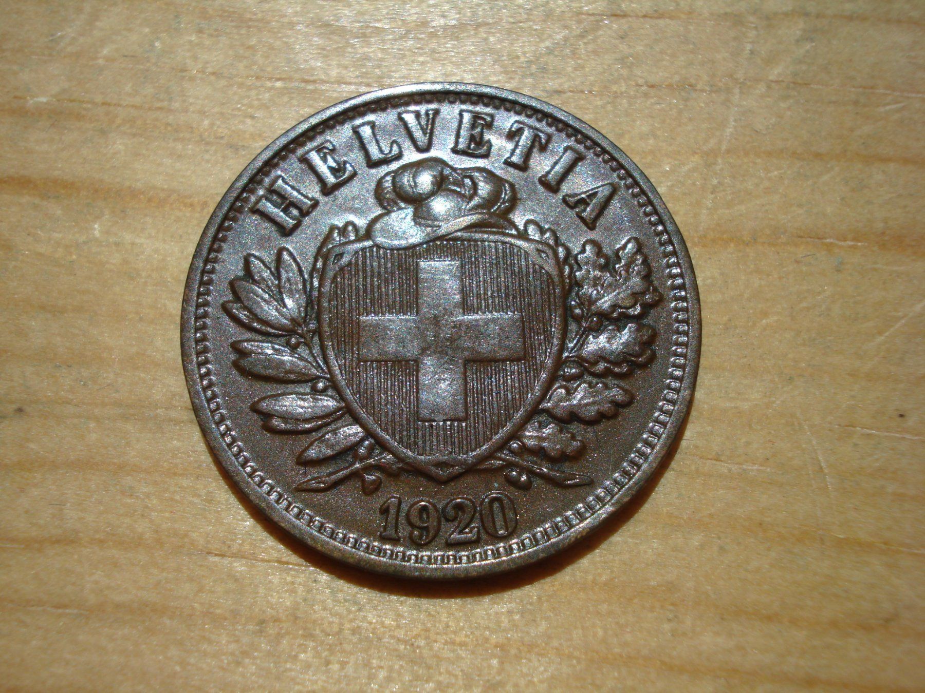 Tutti le monete: (H3) 2 Rappen 1920 UNZ- – Usato da Erlach venduto da Net-Coins