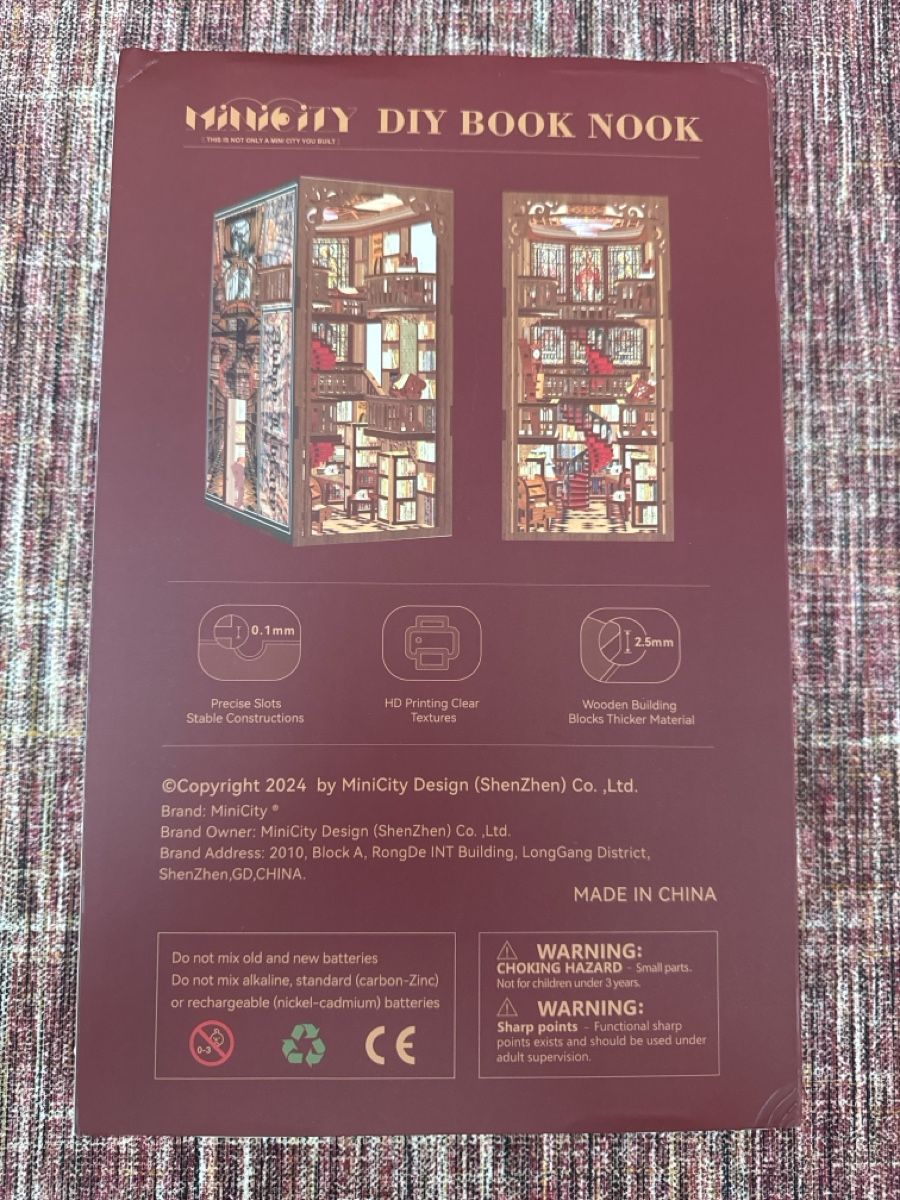 Bastelsets: DIY Nook Book- Abbey Library – Neu und originalverpackt aus Oberlunkhofen von ste_vtj5 1