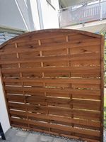 Gartenzaun Holzzaun Sichtschutz Zaun Braun Neue