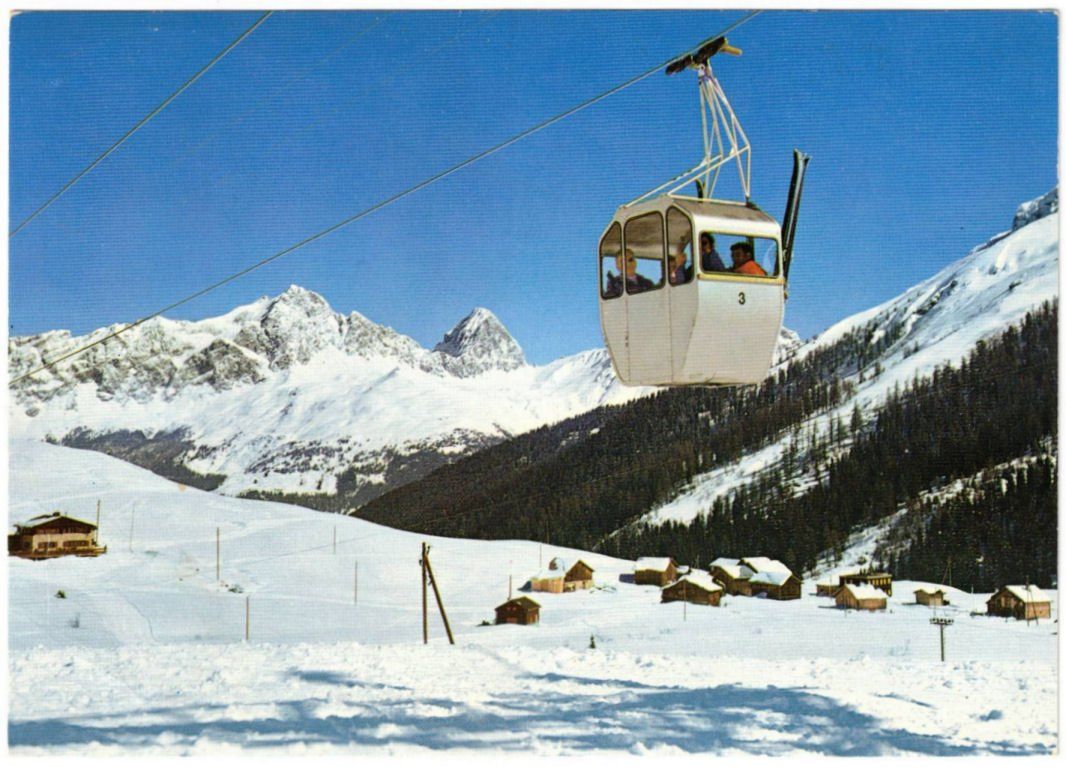 Cartoline postali: Savognin - Gondelbahn Radons – Usato da Binningen venduto da Mountainrider