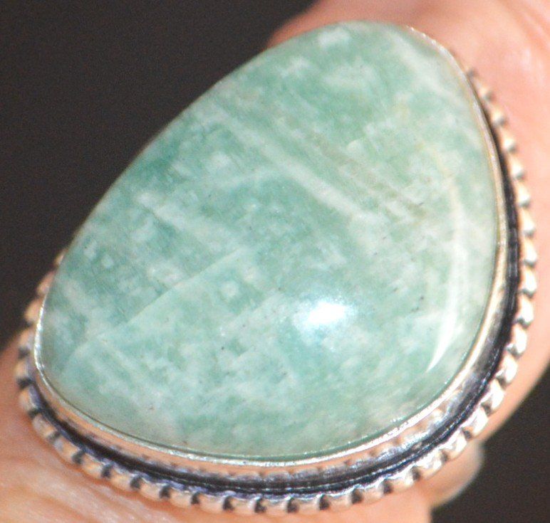 Anelli: Ring L-5129– Amazonit Grössenverstellbar – Nuovo e nell'imballaggio originale da Goldiwil (Thun) venduto da han_v5b7 4