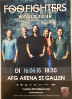 Konzert Plakat Foo Fighters 2015