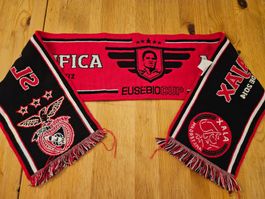 Benfica Lissabon vs. Ajax 2014 Eusebio Cup Schal Fussball