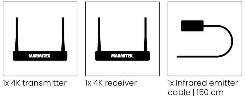 Marmitek Adapter: Marmitek TV Anywhere Wireless 4K – Gebraucht aus Seedorf BE von Tostone 1