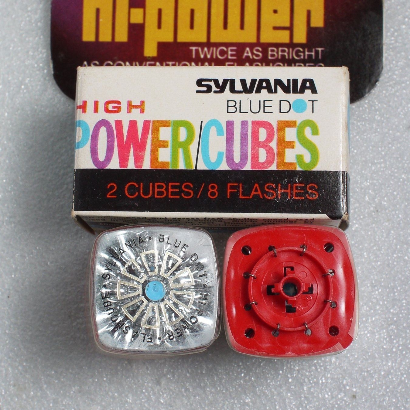 Flash: Polaroid Sylvania High Power Cubes NOS – Nuovo (secondo la descrizione) da Egg b. Zürich venduto da JCB 1