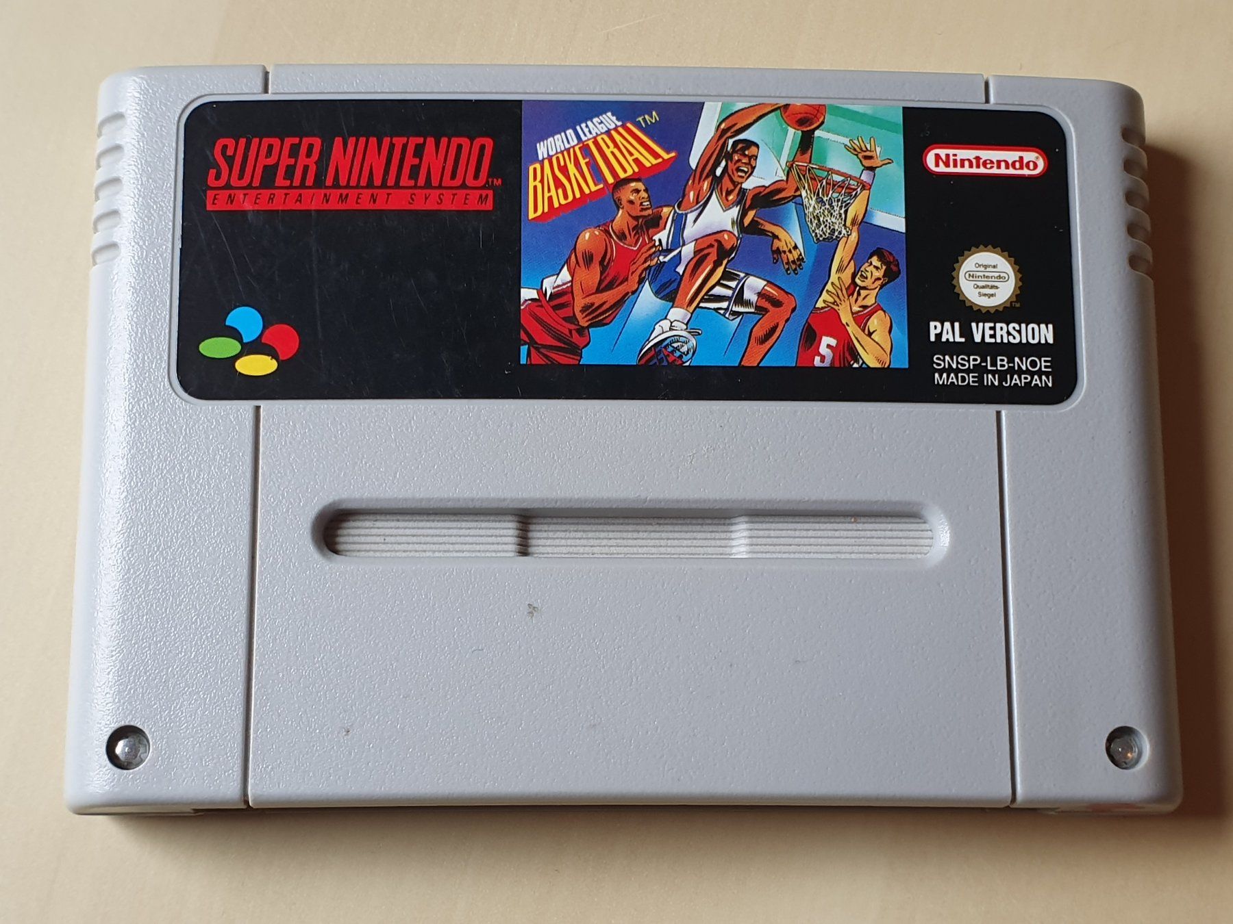Nintendo Giochi: World League Basketball – Usato da Stansstad venduto da collectorsshop