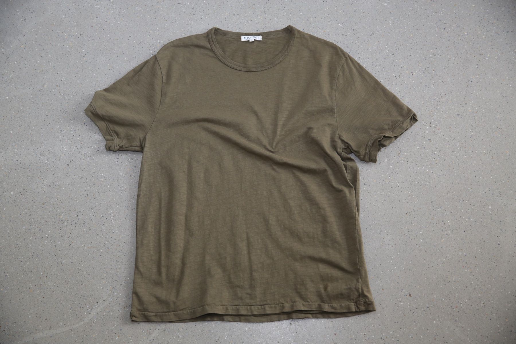 T-Shirts: Alex mill green t – Gebraucht aus Zürich von considermichael