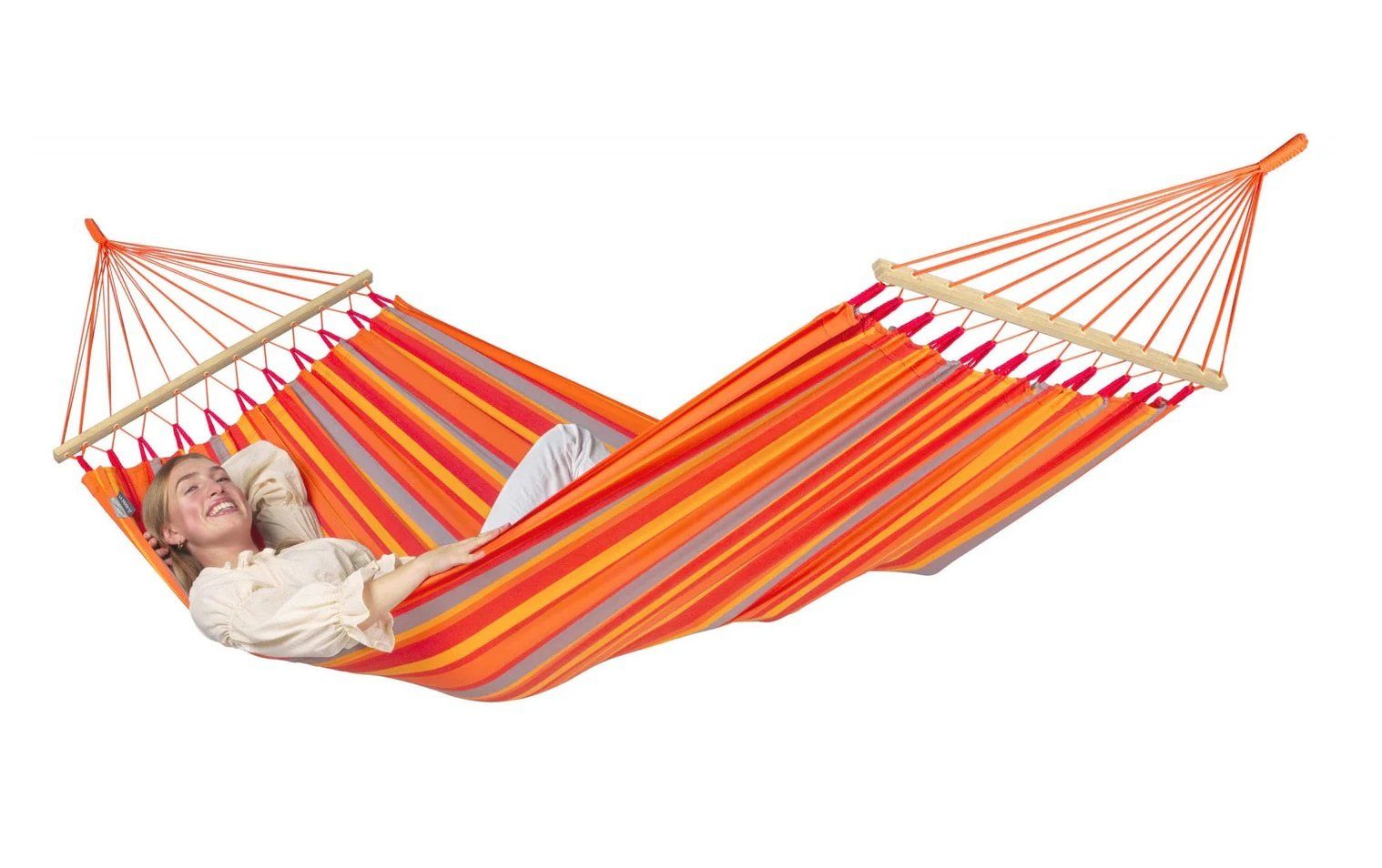 Amache: LaSiesta Einzel-Stabhängematte ALISIO Outdoor toucan – Nuovo e nell'imballaggio originale da Kägiswil venduto da pebart 1