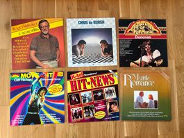 Schallplatten Sammlung – Pop / Soft Rock (6 LPs)