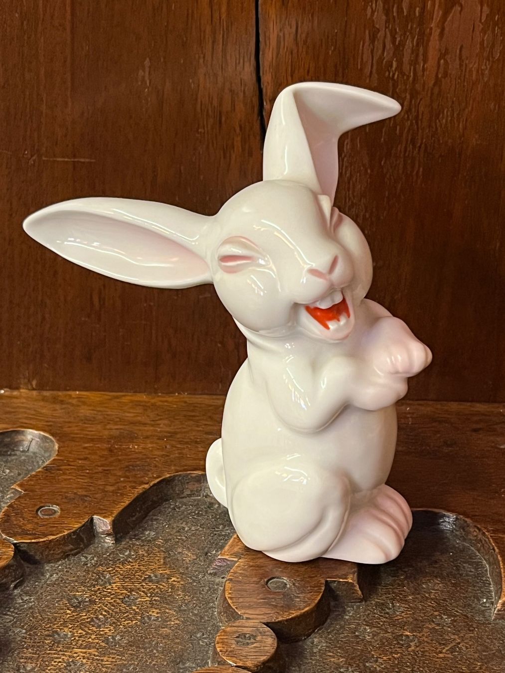 Statuette: Osterhase Porzellan – Usato da Kandergrund venduto da honey-art_and_more 1