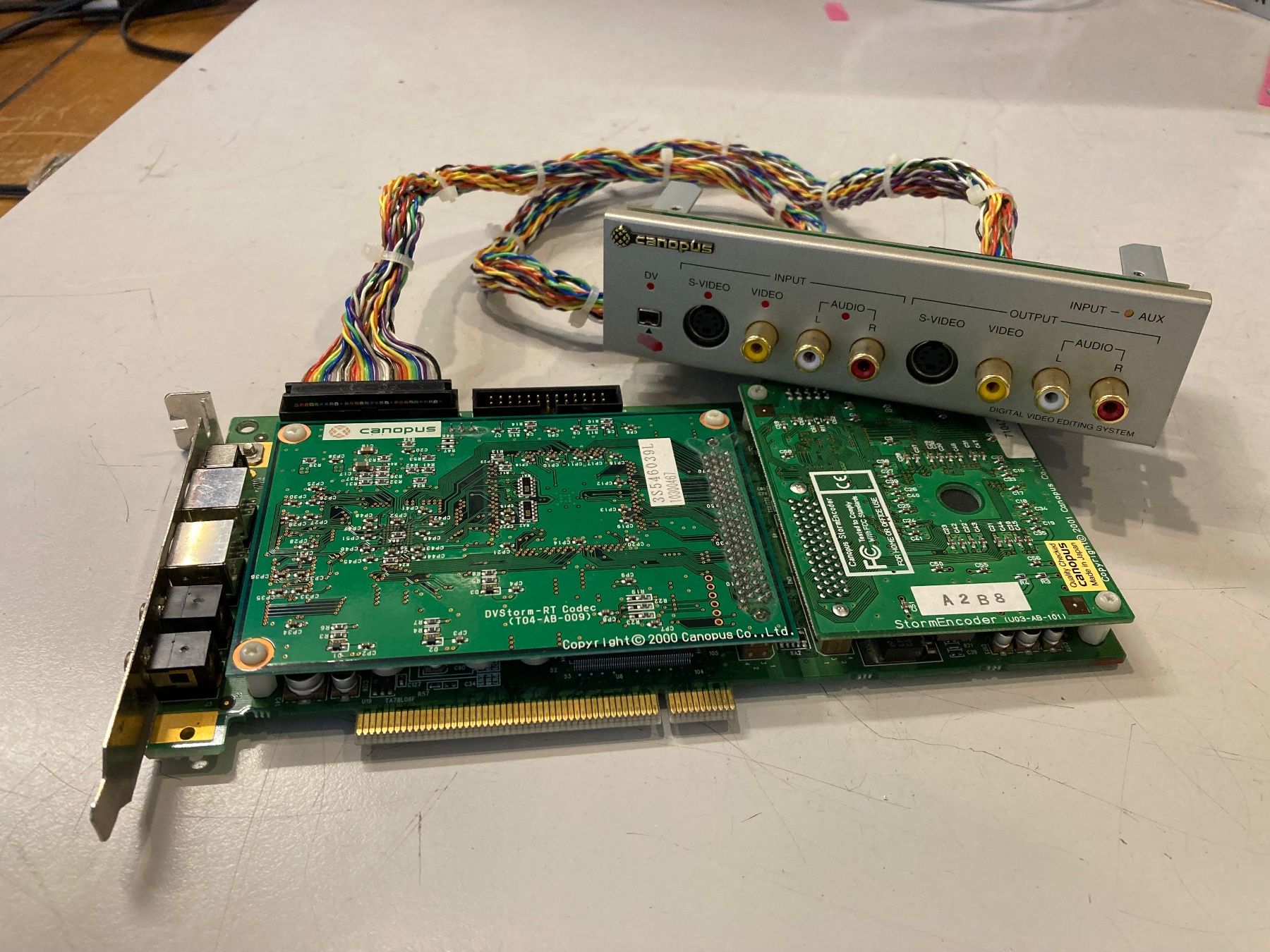 Laufwerke & Adapter: Canopus Video-Aufnahme + Storm Encoder PCI-Karte – Gebraucht aus Basel von Pbuergiss 5