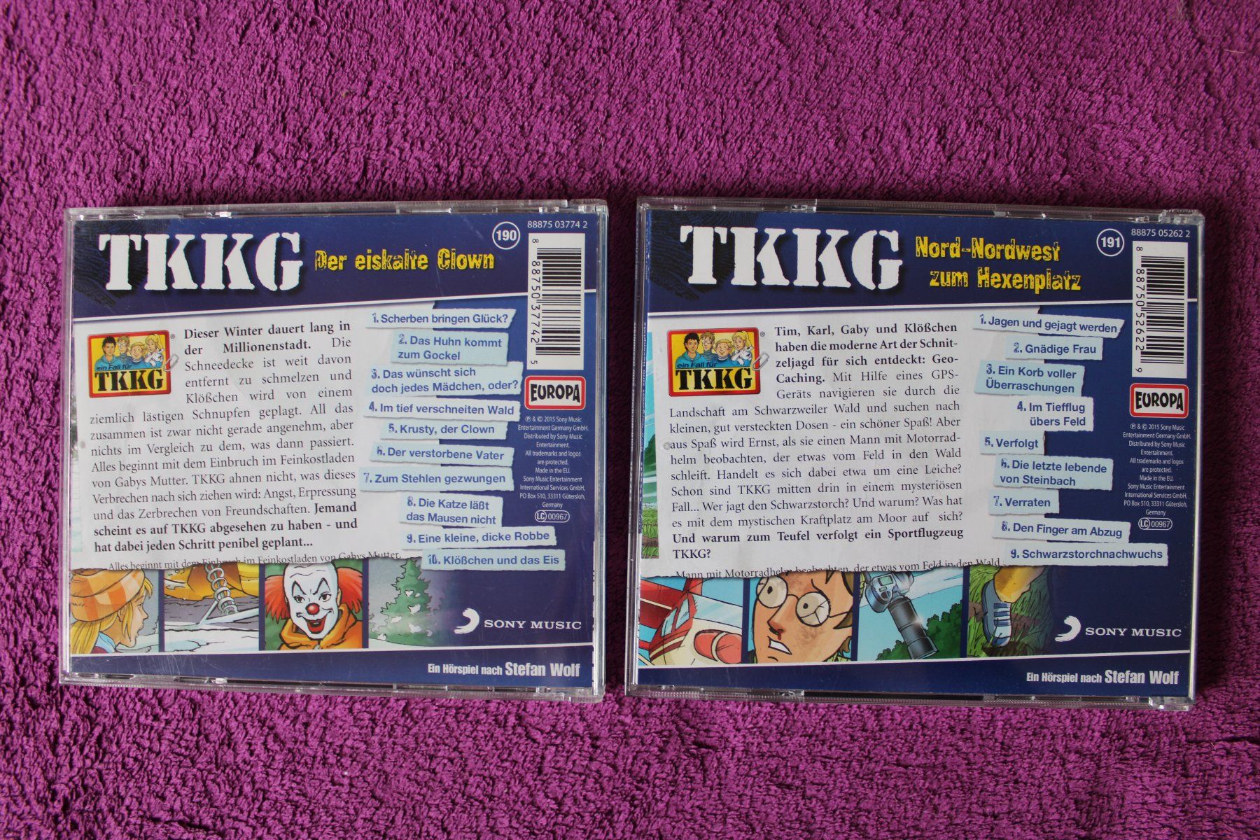 CDs: 6 - TKKG - Hörspiel - CD´s – Gebraucht aus Müllheim Dorf von Seeeule01 6
