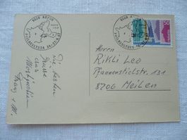 1987 Postkarte PHILACULTURA, Arbon