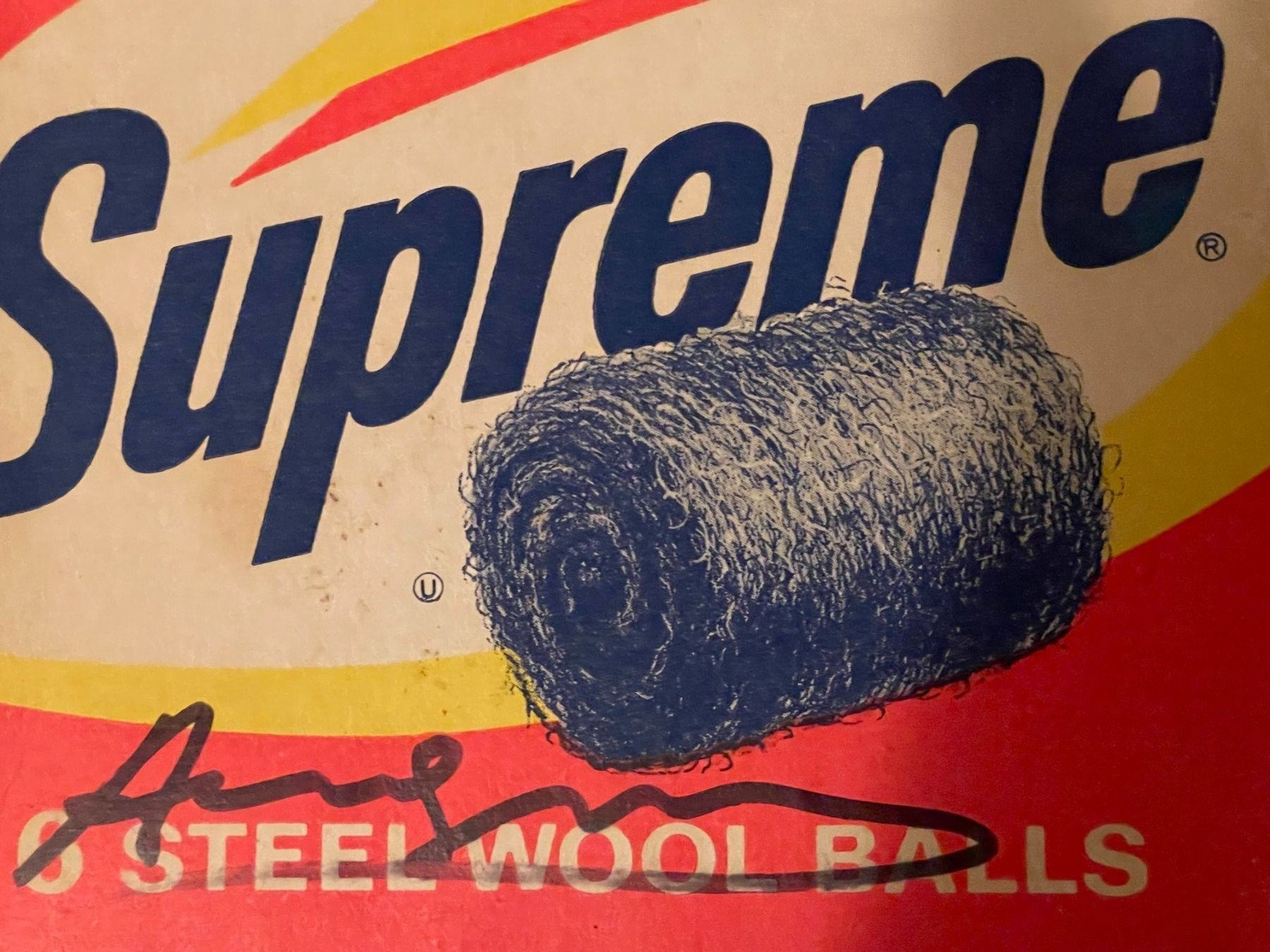 Autografi: Andy Warhol SUPREME Box handsigniert – Usato da Hünenberg See venduto da MDEEP 1