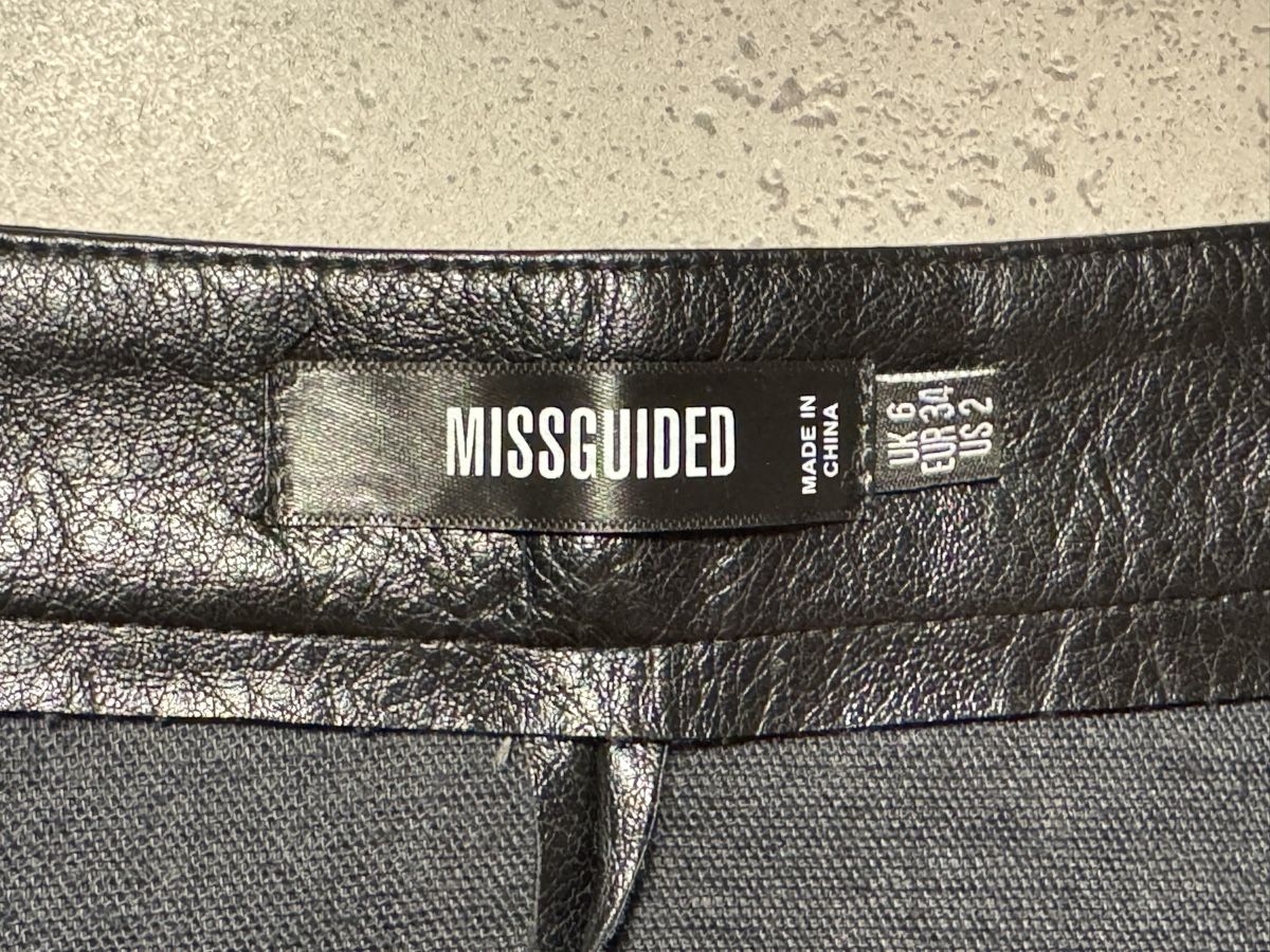Gonne: Lederrock Schwarz, Missguided, Grösse 34 – Usato da Flawil venduto da tam_k757 2