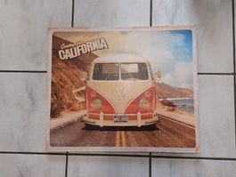 VW Bus  Bild (Leinwanddruck) 50x60cm