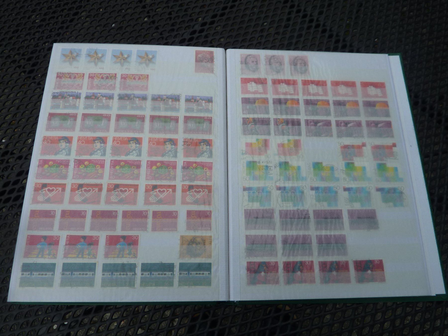 Tutti i francobolli: Briefmarkenalbum, Schweiz – Usato da Gelfingen venduto da btrottmann 6