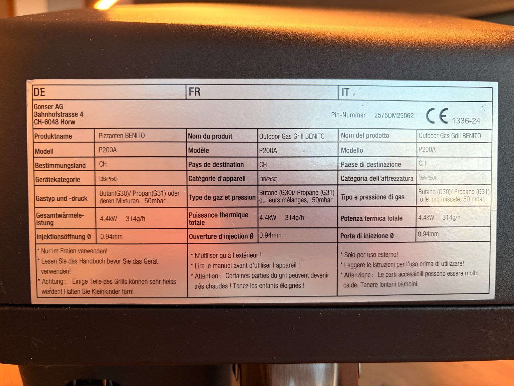 Pizzaofen: Pizzaofen – Gebraucht aus Ottenbach von Christiant 4