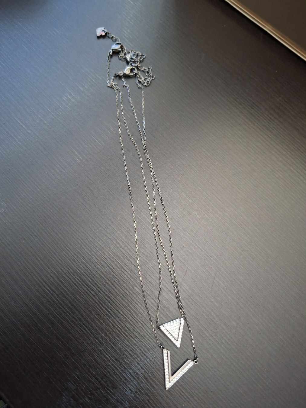Swarovski Catenine: Halskette Set Zweireihig Swarovski  – Usato da Winterthur venduto da Ausmisten2026 1