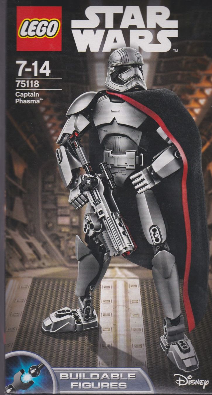 Lego Kit di costruzioni: LEGO STAR WARS 75118 CAPTAIN PHASMA BUILDABLE FIGURE – Nuovo e nell'imballaggio originale da Vezia venduto da Aquarius_Age