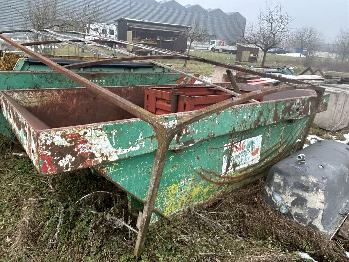 Contenitori edile: Welaki-Mulde 4.5 m3 – Usato da Villnachern venduto da Ruedi305 1