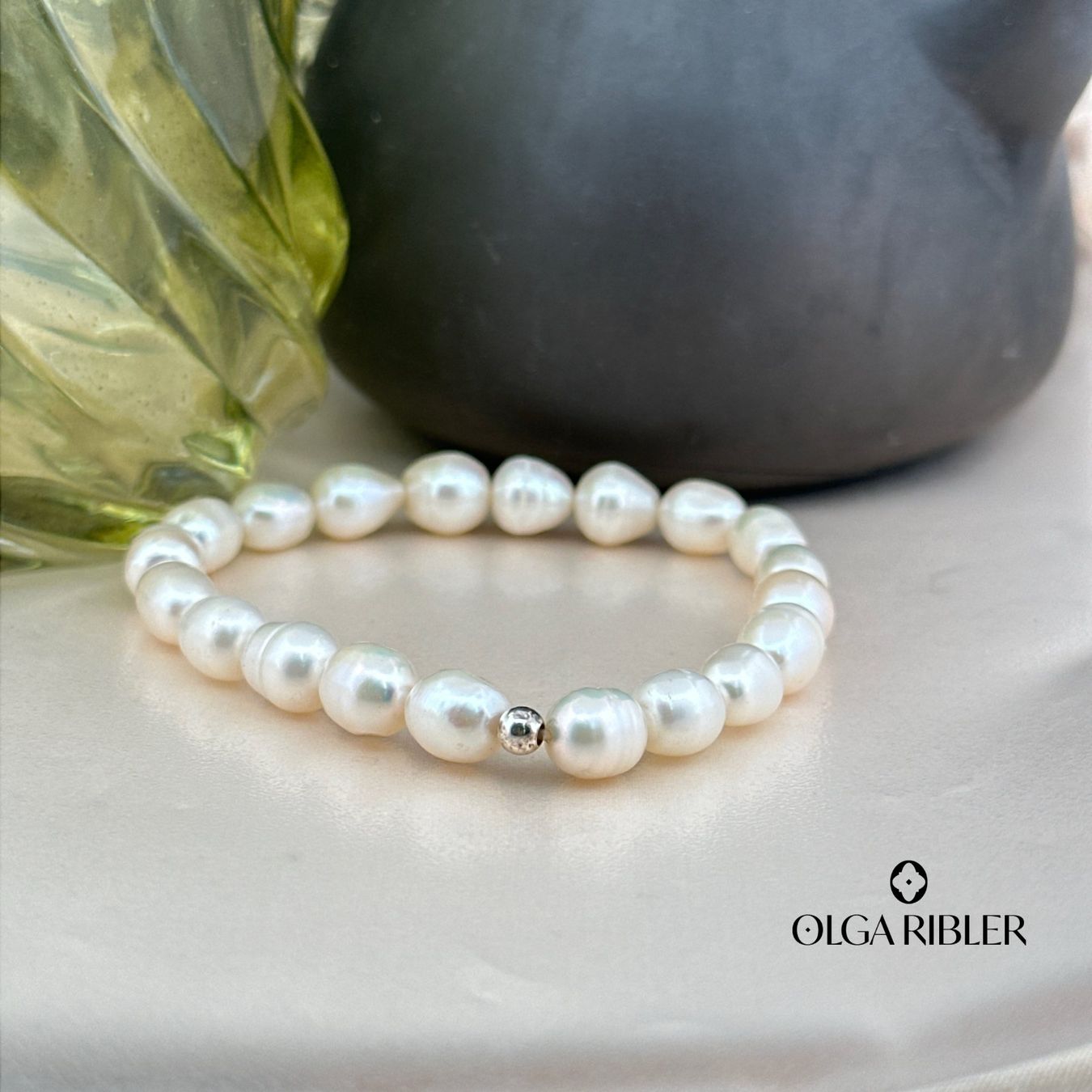 Olga Ribler Bracciali & Braccialetti: Perlen Armband Sterling Silber 925 – Nuovo (secondo la descrizione) da Luzern venduto da byolgaribleroutlet 2