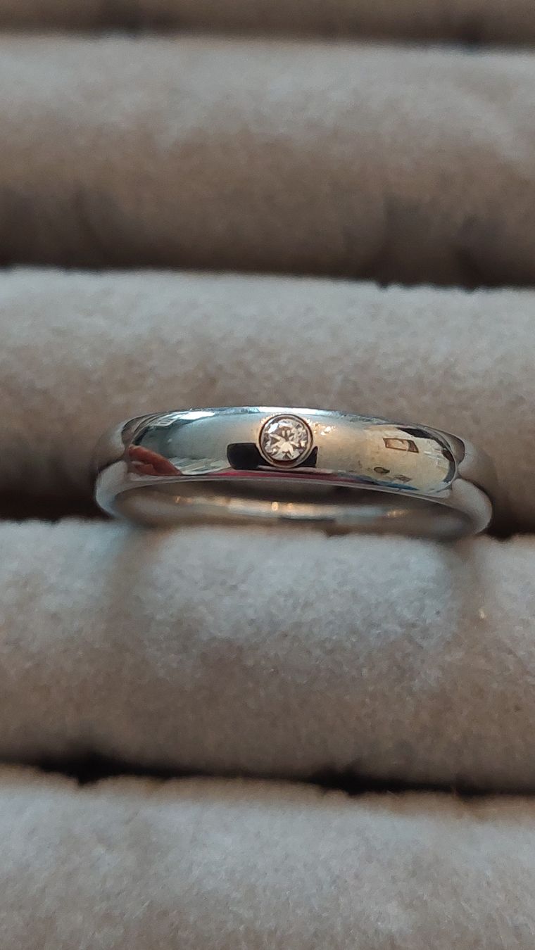 Anelli: Elegante Damenring Modeschmuck Grösse 20mm – Usato da Ulisbach venduto da Antikaffin
