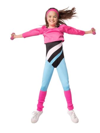 Kostüm Sport Fitness Mädchen 116