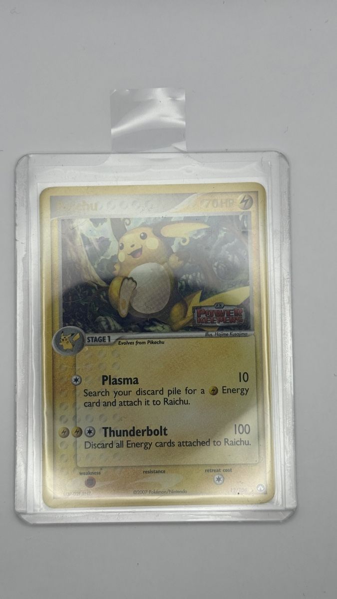 Pokémon Carte collezionabili: Raichu Ex Power Keeper 12/108 Holo Reverse – Usato da Belprahon venduto da Rob_ain 2