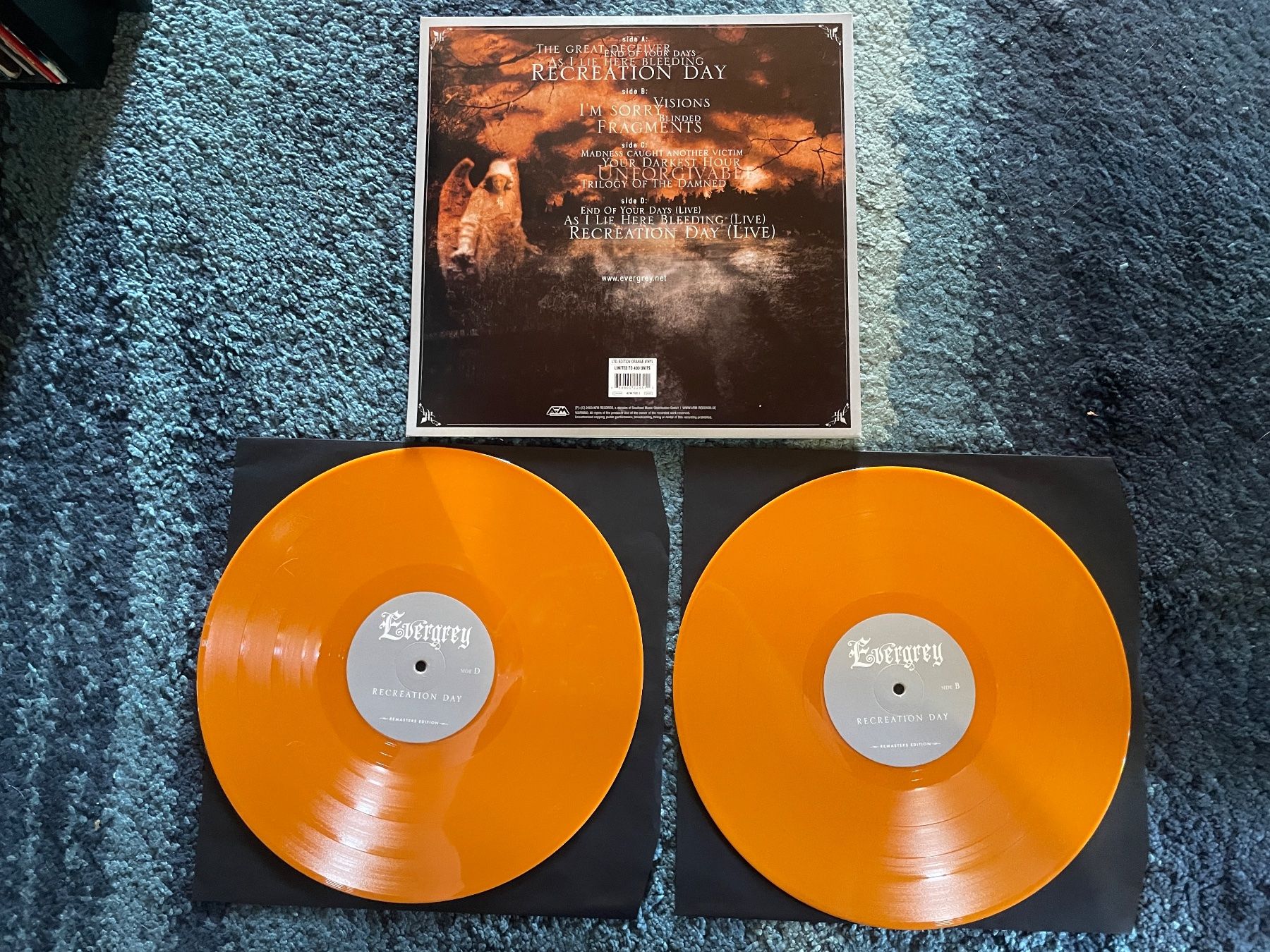 Dischi in vinile: Evergrey – Recreation Day  DLP  2018 – Usato da Neuenhof venduto da django3001 2