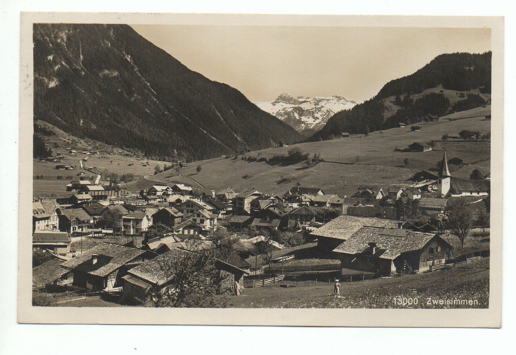 Cartes postales: ZWEISIMMEN Nr. 13000 – D'occasion à Jona par philajona