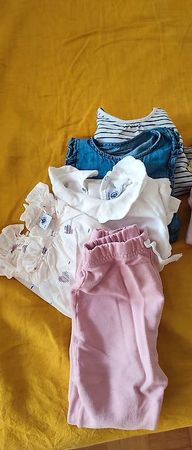 Lot vêtements petit bateau vertbaudet