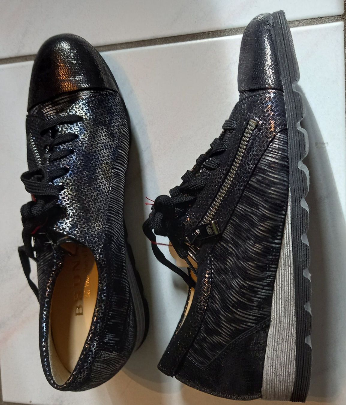 Scarpe da donna: Stiefelette Brunate in Schlangenprägung – Nuovo (secondo la descrizione) da Solothurn venduto da sweyla21 2