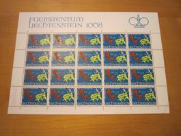 Lichtenstein 1968 schöner Block