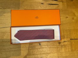 Hermès Paris Krawatte – NEU, 100% Seide