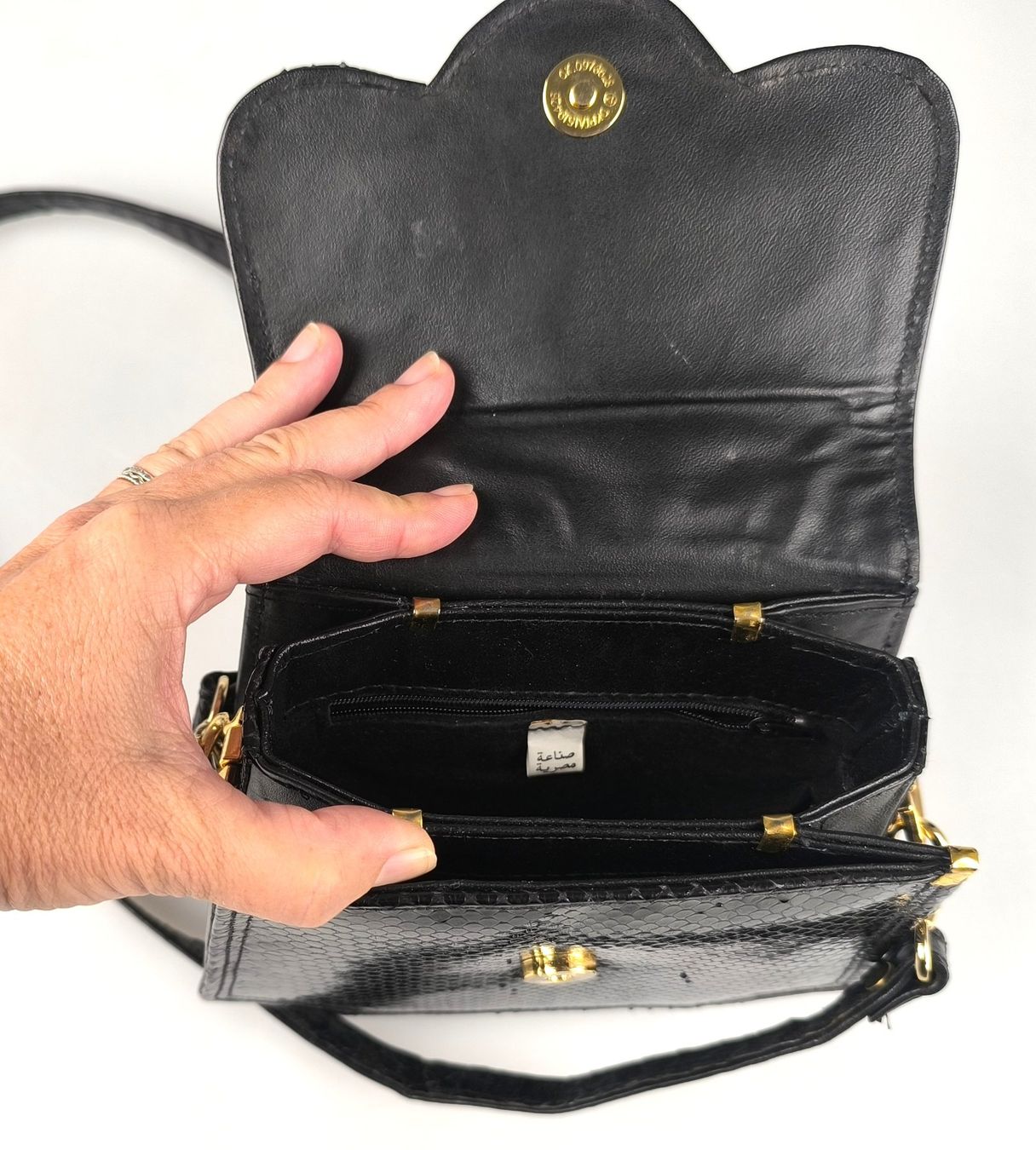 Taschen für Damen: Handtasche Schlangenlederoptik – Gebraucht aus Rüti ZH von Restwert_Rueti_ZH 3