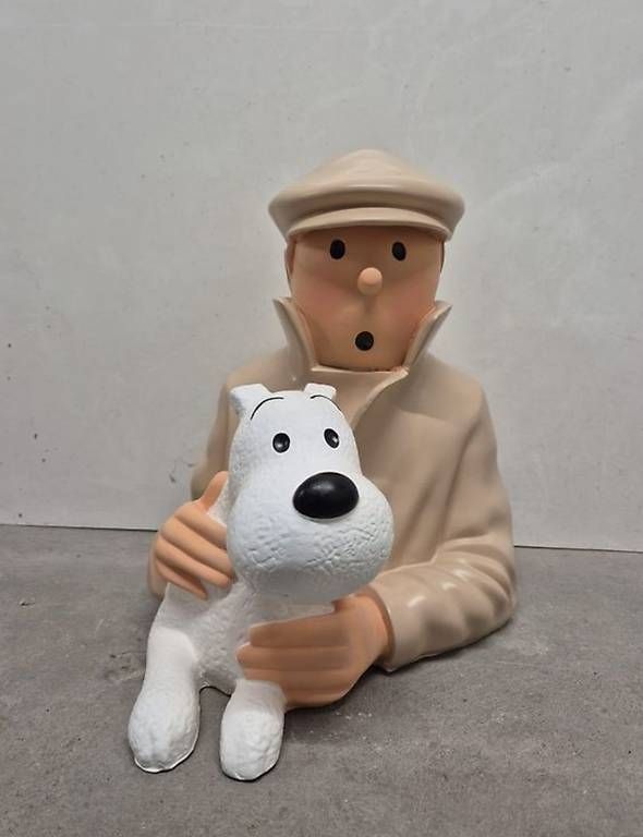 Figurines: Tin Tin Figur 40cm höhe – Neuf avec emballage d'origine à Riehen par harald13