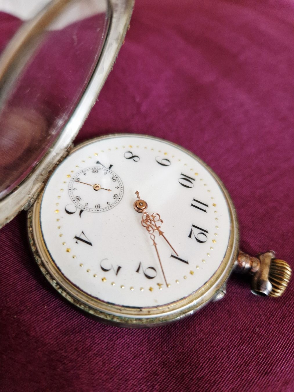Glashütte Orologi: Montre à gousset ancienne Argent 800 - Système Glashütte – Usato da Undervelier venduto da Tufitufi7 1